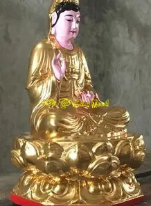 Tượng Phật Bà Dát Vàng 9999