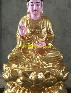 Tượng Quan Thế Âm Bồ Tát Dát Vàng 9999