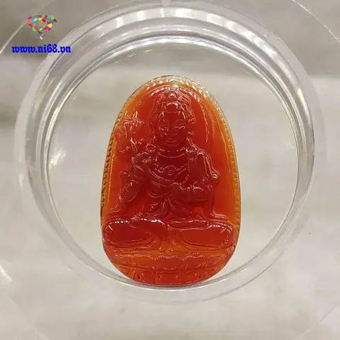 Phật Bản Mệnh Mã Não Đỏ