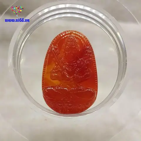 Phật Bản Mệnh Mã Não Đỏ