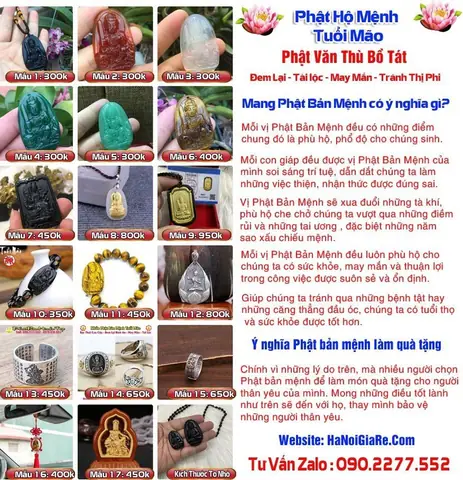 Phật Bản Mệnh Tuổi Đinh Mão 1987là Ai ?