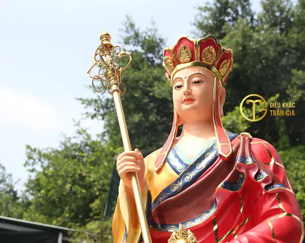 Tuong Dia Tang Vuong Bo Tat Ngoi De Thinh Nhua Composite Dieu Khac Tran Gia 8 1