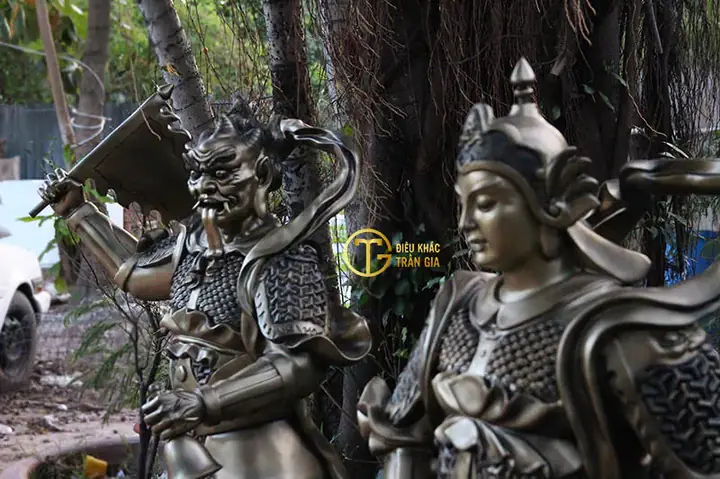 Tuong Vi Da Ho Phap Tieu Dien Dai Si Tieu Dien Ho Phap Nhua Composite Dieu Khac Tran Gia 5