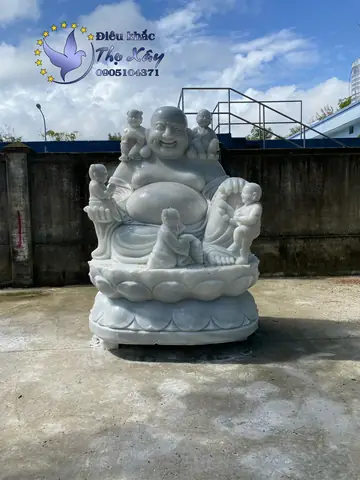 Điêu Khắc Tượng Phật Di Lặc - Điêu Khắc Thọ Xây