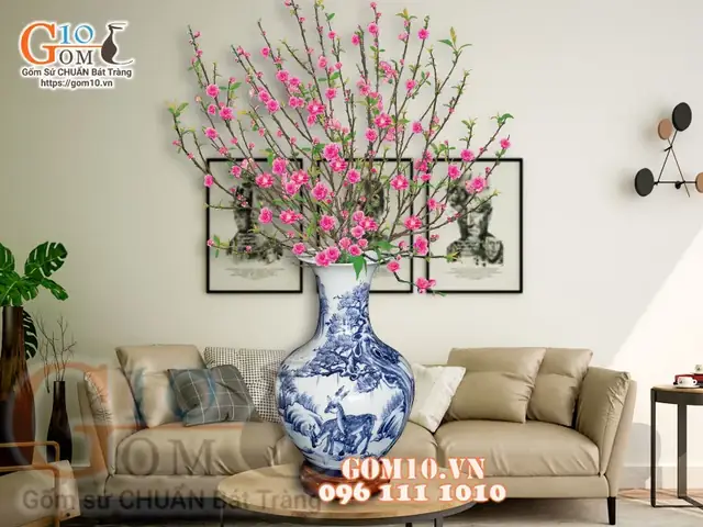 Đồ Gốm Sứ Trang Trí Cao Cấp: Điểm Nhấn Không Gian Sống