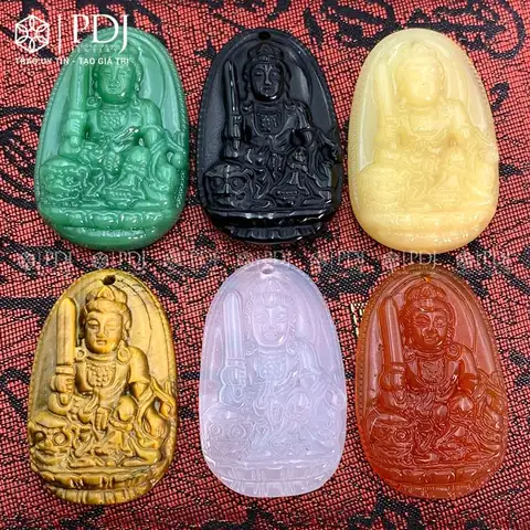 Mặt Phật Bản Mệnh Văn Thù Bồ Tát - Tuổi Mão Pdj