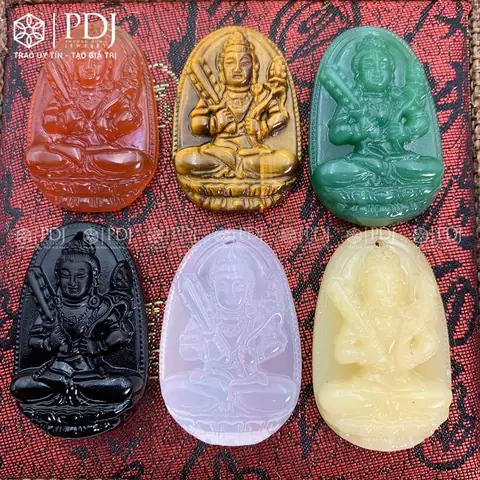 Mặt Phật Bản Mệnh Hư Không Tạng Bồ Tát - Tuổi Sửu, Dần Pdj