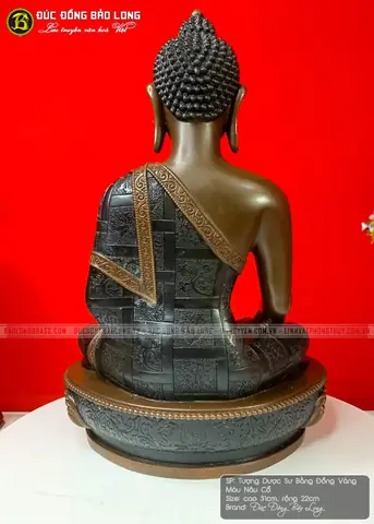 Ưu Điểm Của Tượng Phật Dược Sư Mật Tông Bằng Đồng Vàng Cao 31cm