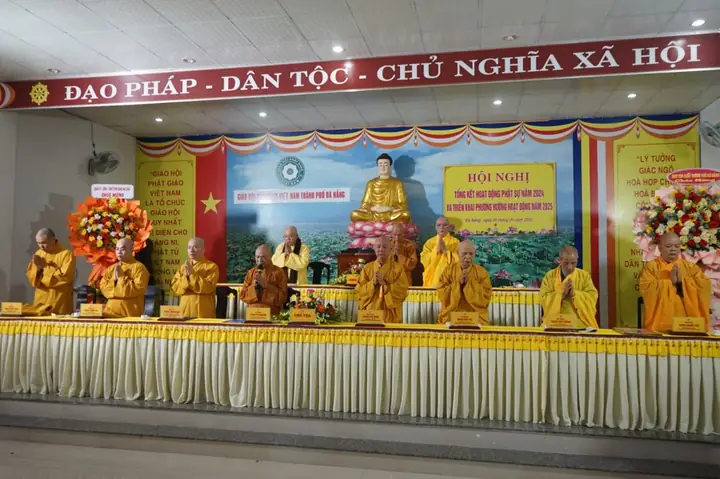 Đà Nẵng: Ban Trị Sự Phật Giáo Đà Nẵng Tổ Chức Hội Nghị Tổng Kết Phật Sự Năm 2024