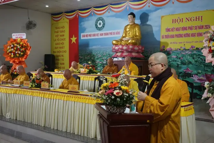 Đà Nẵng: Ban Trị Sự Phật Giáo Đà Nẵng Tổ Chức Hội Nghị Tổng Kết Phật Sự Năm 2024