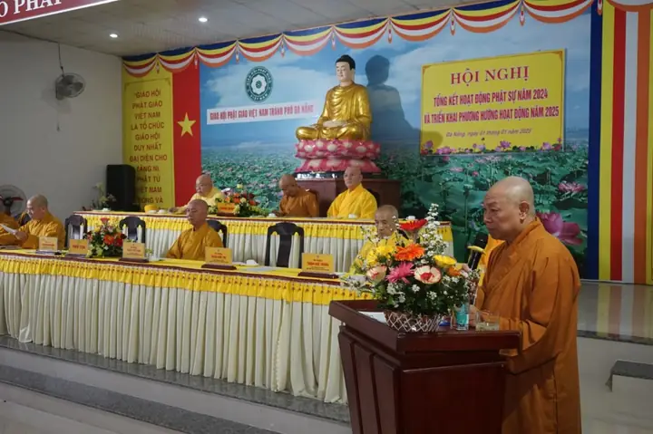 Đà Nẵng: Ban Trị Sự Phật Giáo Đà Nẵng Tổ Chức Hội Nghị Tổng Kết Phật Sự Năm 2024