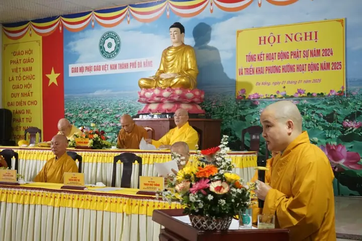 Đà Nẵng: Ban Trị Sự Phật Giáo Đà Nẵng Tổ Chức Hội Nghị Tổng Kết Phật Sự Năm 2024