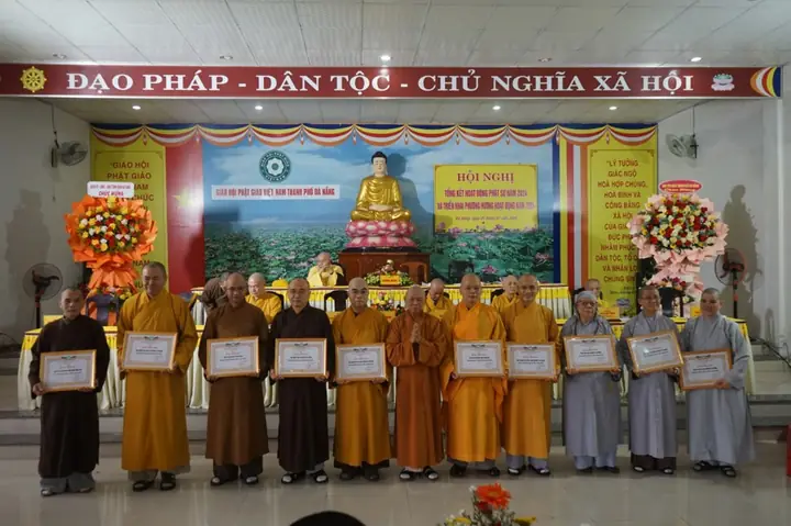 Đà Nẵng: Ban Trị Sự Phật Giáo Đà Nẵng Tổ Chức Hội Nghị Tổng Kết Phật Sự Năm 2024