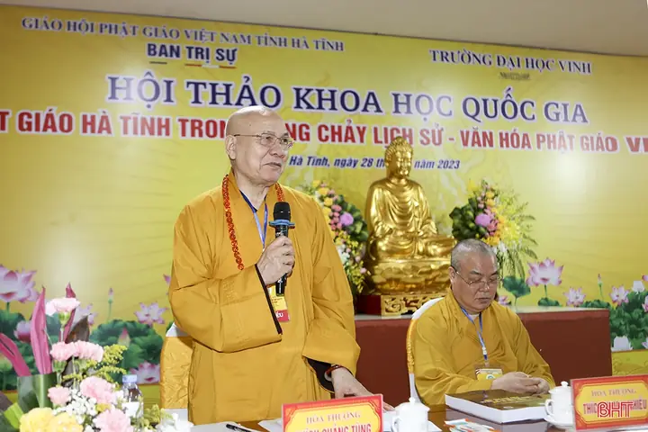 Làm Sáng Tỏ Vai Trò Phật Giáo Hà Tĩnh Trong Dòng Chảy Lịch Sử - Văn Hóa Phật Giáo Việt Nam