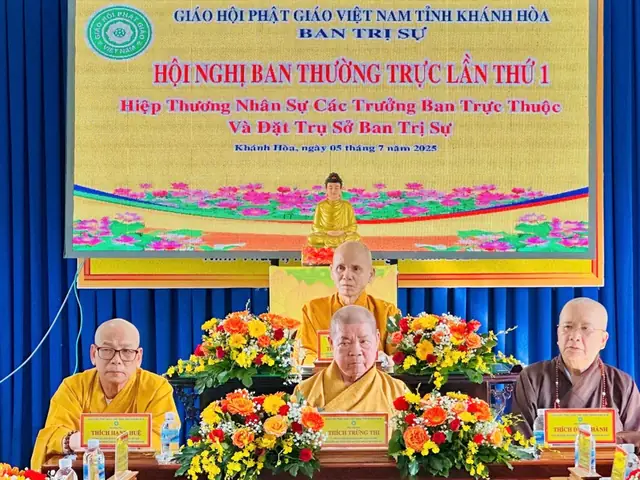 Khánh Hòa: Ban Thường Trực Ban Trị Sự Ghpgvn Tỉnh Long Trọng Tổ ...
