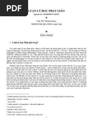 Phật Giáo Là Một Học Thuyết Về Con Đường Giải Thoát Khổ Đau