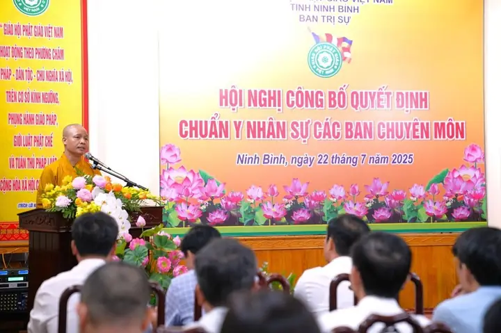 Phật Giáo Tỉnh Ninh Bình Kiện Toàn Nhân Sự Các Ban Chuyên Môn – Hướng Tới Sự Phát Triển Ổn Định Và Đồng Hành Cùng Dân Tộc