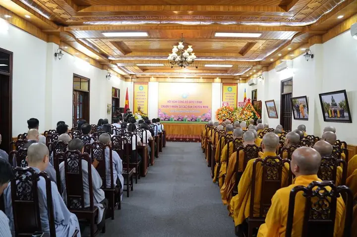 Phật Giáo Tỉnh Ninh Bình Kiện Toàn Nhân Sự Các Ban Chuyên Môn – Hướng Tới Sự Phát Triển Ổn Định Và Đồng Hành Cùng Dân Tộc