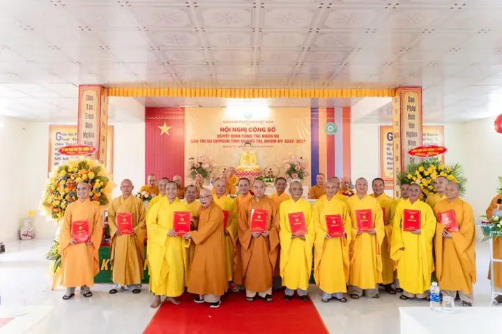 Quảng Trị: Hội Nghị Công Bố Quyết Định Công Tác Nhân Sự Ban Trị Sự ...