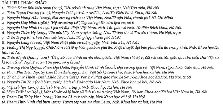 Khái Quát Hoạt Động Truyền Bá Kinh Sách Phật Giáo Thời Lê Sơ