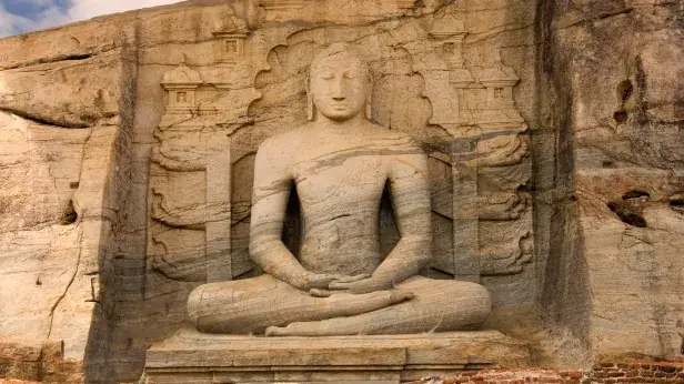 Buddhist Statue, Polonnaruwa, Sri Lanka