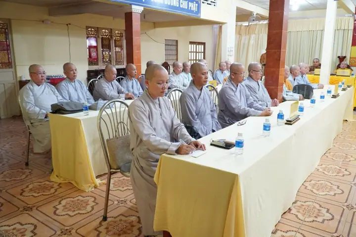 Phật Giáo Tiền Giang Đã Hoàn Thành Việc Dừng Hoạt Động Ban Trị Sự 11 Huyện Thị Thành Trong Toàn Tỉnh