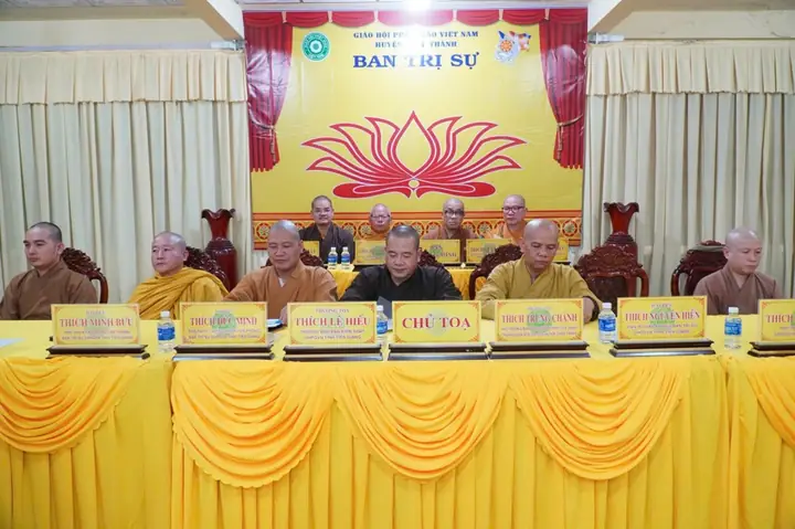 Phật Giáo Tiền Giang Đã Hoàn Thành Việc Dừng Hoạt Động Ban Trị Sự 11 Huyện Thị Thành Trong Toàn Tỉnh