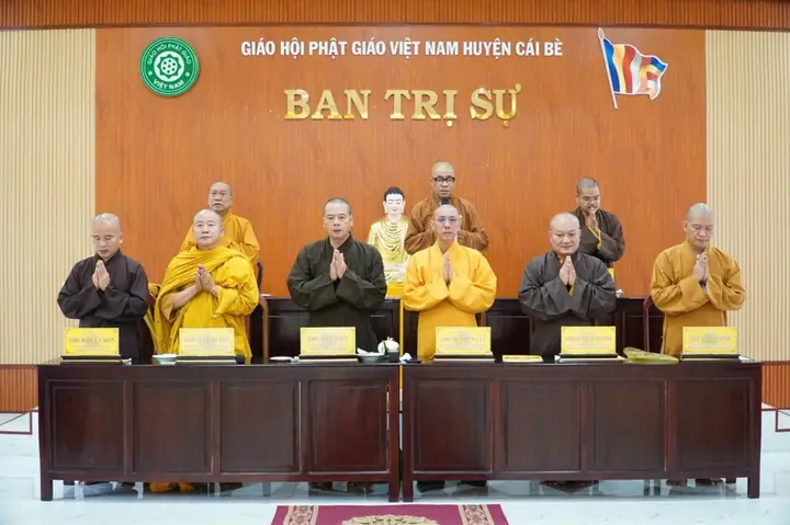 Phật Giáo Tiền Giang Đã Hoàn Thành Việc Dừng Hoạt Động Ban Trị Sự 11 Huyện Thị Thành Trong Toàn Tỉnh