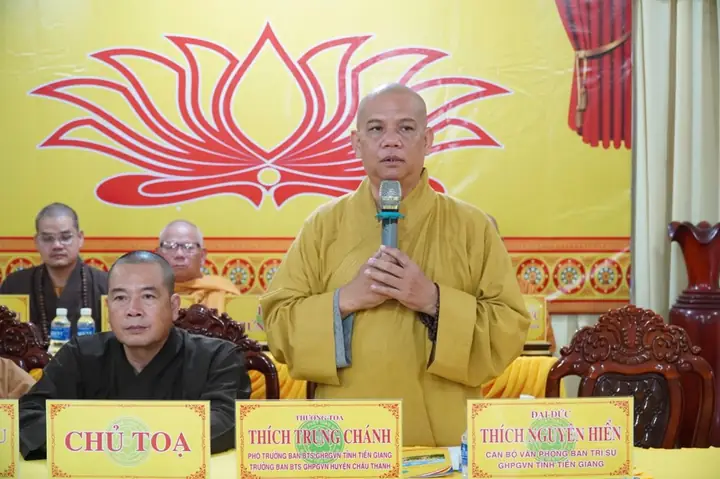 Phật Giáo Tiền Giang Đã Hoàn Thành Việc Dừng Hoạt Động Ban Trị Sự 11 Huyện Thị Thành Trong Toàn Tỉnh