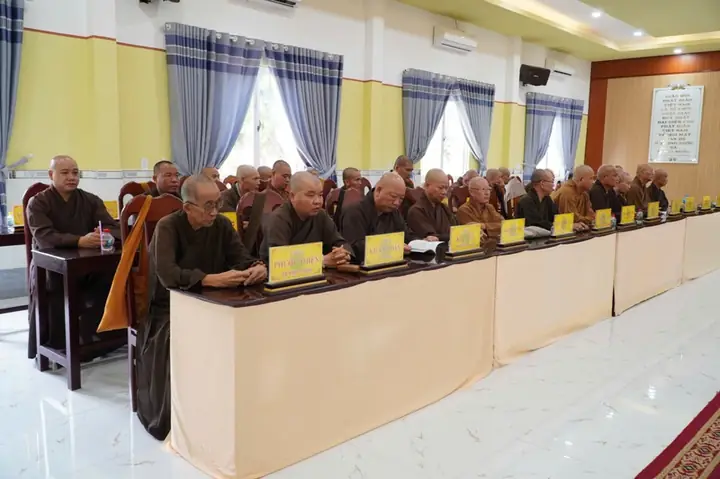 Phật Giáo Tiền Giang Đã Hoàn Thành Việc Dừng Hoạt Động Ban Trị Sự 11 Huyện Thị Thành Trong Toàn Tỉnh