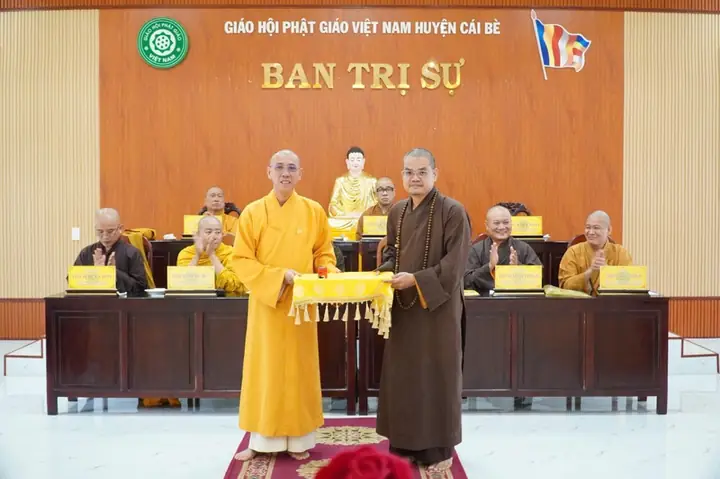 Phật Giáo Tiền Giang Đã Hoàn Thành Việc Dừng Hoạt Động Ban Trị Sự 11 Huyện Thị Thành Trong Toàn Tỉnh