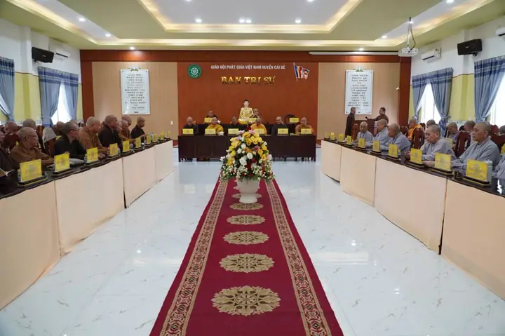 Phật Giáo Tiền Giang Đã Hoàn Thành Việc Dừng Hoạt Động Ban Trị Sự 11 Huyện Thị Thành Trong Toàn Tỉnh