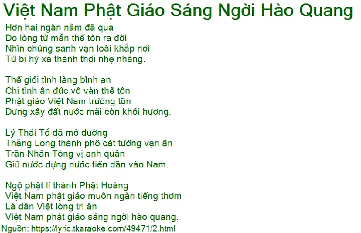 Phật Giáo Việt Nam Lyrics: Khám Phá Thế Giới Âm Nhạc Tâm Linh Đậm Đà Bản Sắc Dân Tộc