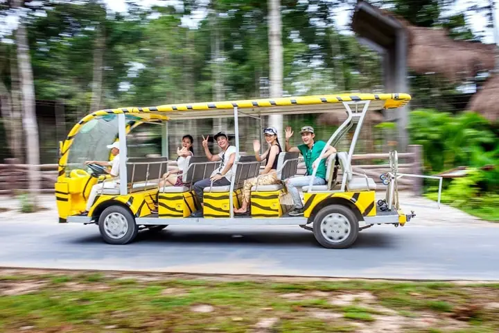 [zoo Tram Combo] - Vé Vinpearl Safari + Xe Điện