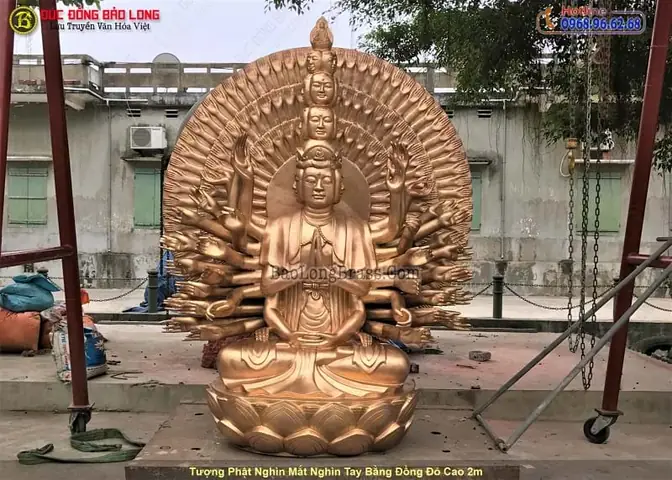 Lựa Chọn Tượng Nghìn Mắt Nghìn Tay Với Mẫu Đẹp Phù Hợp Với Văn Hóa Phật Giáo Việt Nam