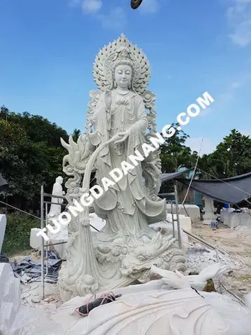 Tượng Quan Âm Rồng 5m
