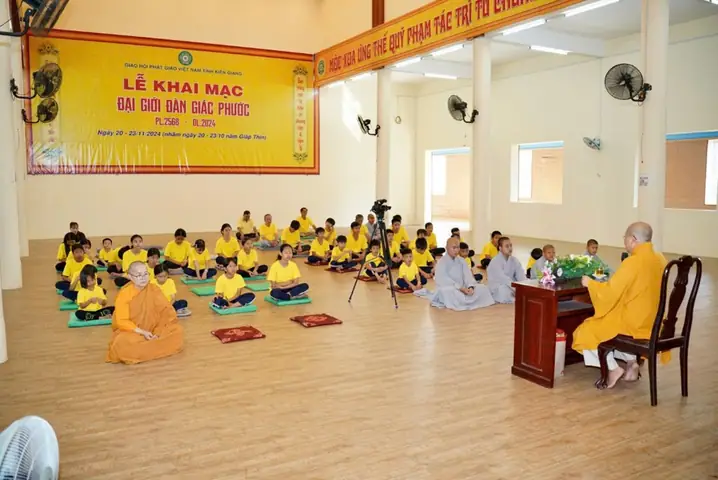 Kiên Giang: Chùa Phật Quang Phổ Chiếu Tổ Chức Khóa Tu “một Ngày An Lạc” Định Kỳ Hàng Tháng