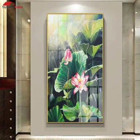 +100 Mẫu Tranh Hoa Sen Đẹp Và Ấn Tượng | Mua Ngay