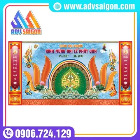 Top 20 Mẫu Backdrop Phật Đản Đẹp & Ý Nghĩa | Công Ty Advsaigon