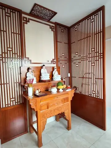 Nguyên Tắc Đặt Và Bài Trí Bàn Thờ Phật Đơn Giản Tại Gia