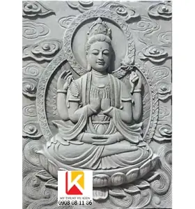 Phù Điêu Phật Giáo, Phù Điêu Chân Dung Phật 12