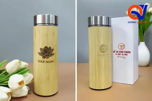 Bình Giữ Nhiệt In Logo Phật Giáo