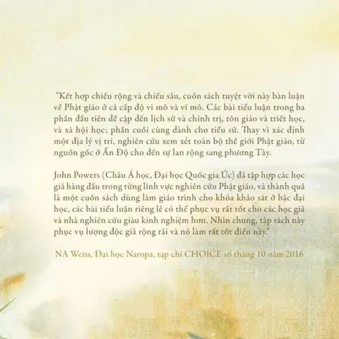 Thế Giới Phật Giáo – Cuốn Sách Nổi Bật Dành Cho Nghiên Cứu Học Thuật