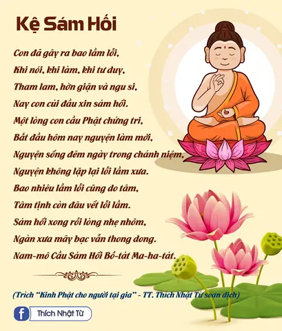 Sám Hối Trong Đạo Phật