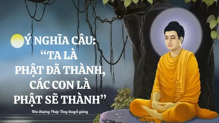 Ta Là Phật Đã Thành, Các Con Là Phật Sẽ Thành Và Thành Phật Rồi Có ...