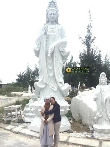 Tham Khảo Một Số Mẫu Tượng Quan Âm Bồ Tát Bằng Đá Tại Cao Trang
