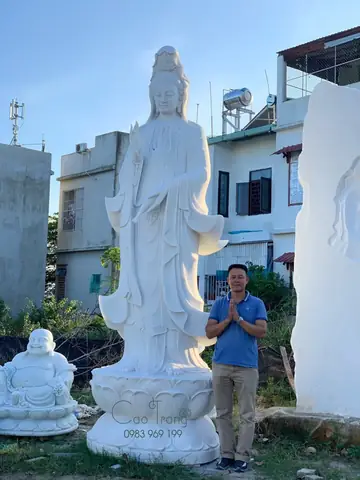 Tham Khảo Một Số Mẫu Tượng Quan Âm Bồ Tát Bằng Đá Tại Cao Trang