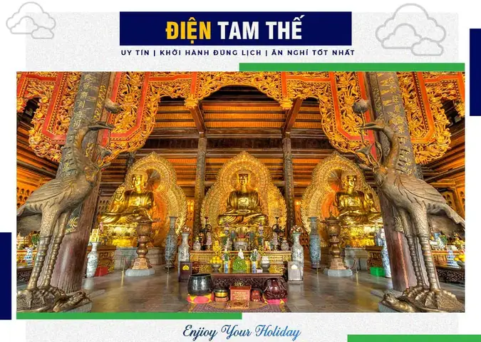 Kiến Trúc Của Điện Tam Thế Chùa Bái Đính