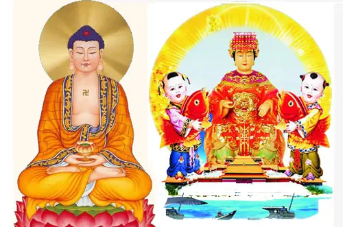 Mối Liên Hệ Giữa Đức Phật Và Thánh Mẫu