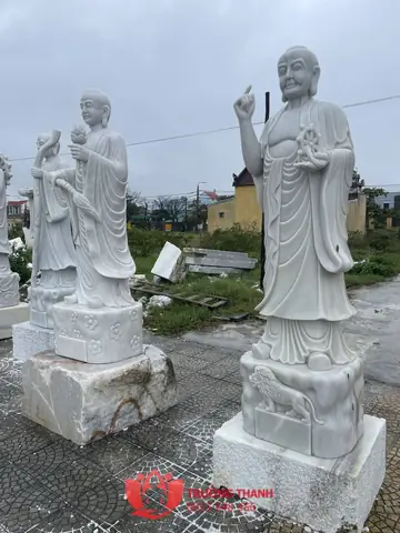 Tượng Thập Đại Đệ Tử Của Đức Phật Bằng Đá - 0013